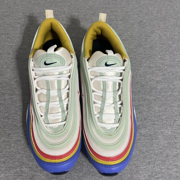 Nike Air Max 97 Sneakers Mens 11 Summit Obsidian Sapphire Shoes DH5724 100‎ main image 8